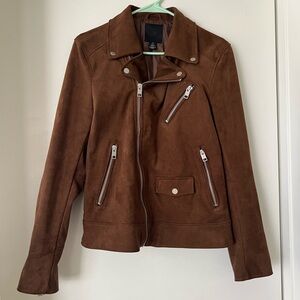 H&M Brown Leather Jacket